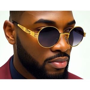 Aviator‎ Sunglasses Men Fashion Retro Driving Pilot Shades Black Gradient UV400